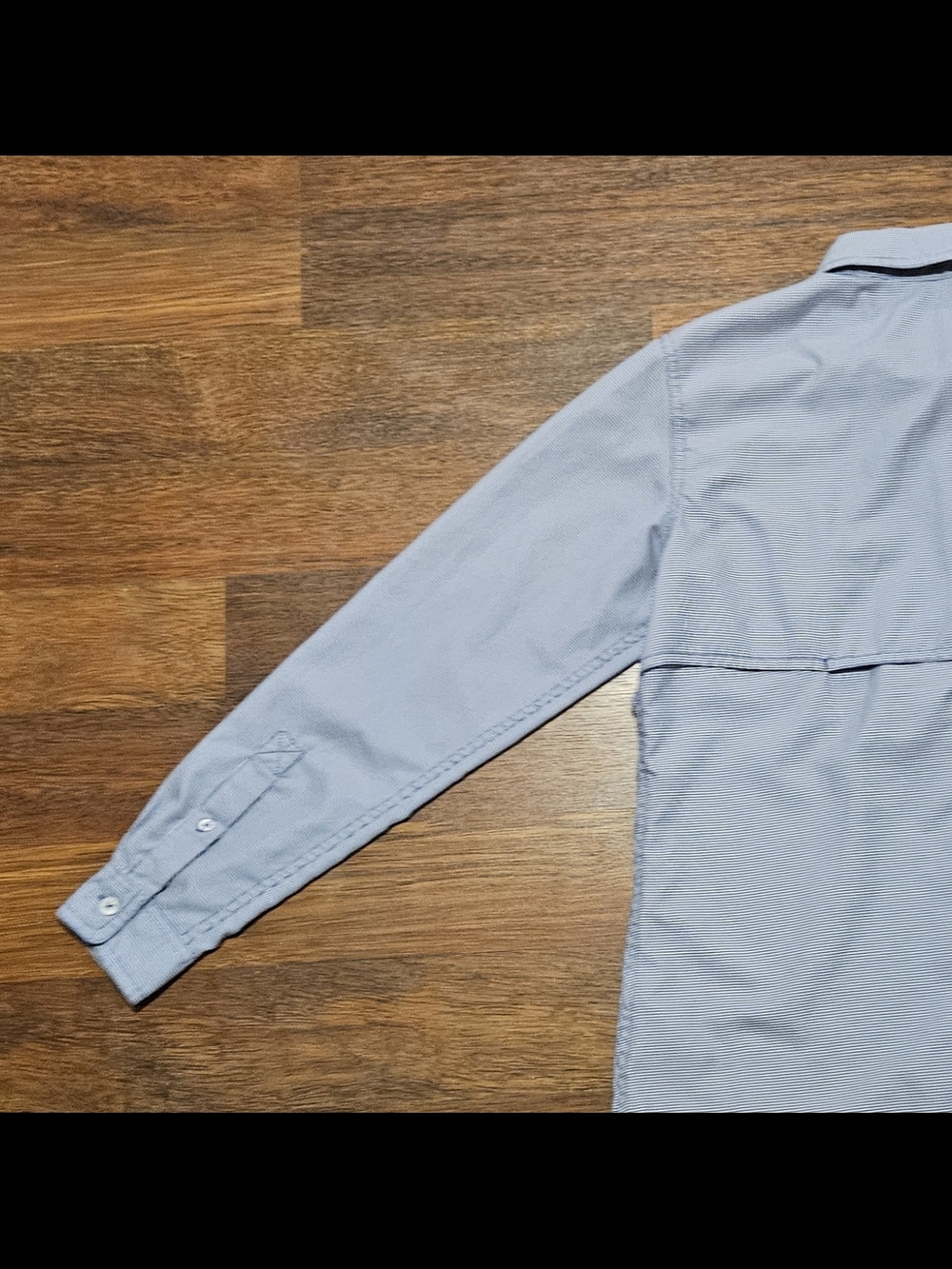 CABELAS mens long-sleeve fishing shirt SIZE MEDIUM COLOR BLUE LM21 - Picture 13 of 16